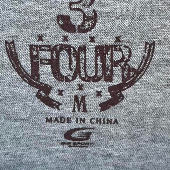 Clemson Tigers Graphic Tee | Heather Gray I Medium | Game Day Vintage - Picture 6 of 6